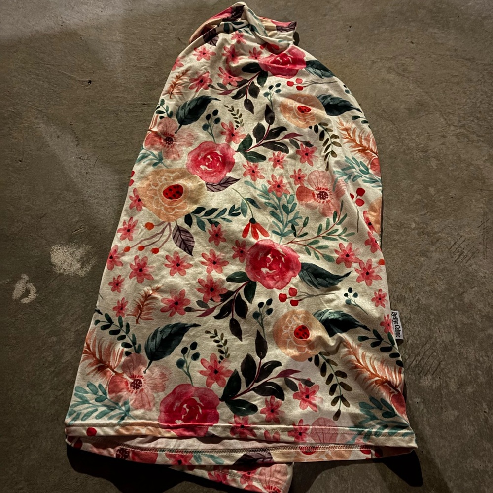 Floral Print Breastfeeding Cover up